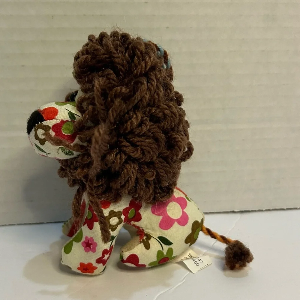 2013 Target Cloth Lion Christmas Ornament Plush 4 Inches - ADORABLE